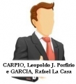 CARPIO, Leopoldo J. Porfirio e GARCIA, Rafael La Casa